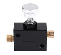 Asixxsix Frein Hydraulique Bloqueur de Pression, Verrou de Ligne, Fer, Noir | Support de conduite de frein manuel avec bague d\'étanchéité supplémentaire, convient aux freins à disque ou à tambour,
