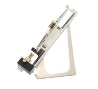 Asixxsix Gabarit D'empennage Réglable, Outil de Tir à l'arc D'empennage de Flèche, Kit de Bâton de Plume D'outil de Fletch Réglable pour Les Arbres de Flèches de Tir à l'arc de Bricolage