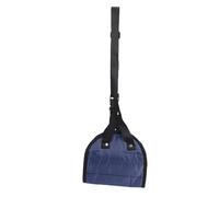 Asixxsix Hamac de Pied, Hamac de Repose-pieds de Voyage en Maille Respirante pour les Longs Vols, avec Structure Anti-basculement, Hamac de Jambe Portable pour la Relaxation à la Maison de (bleu