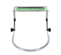 Asixxsix Harmonica Holder, Brace de Manche de Harpe Réglable Professionnel pour 10 Trous 24 Trous Harmonicas, Cadre en Acier en Alliage Robuste, pour Les Joueurs Intermédiaires