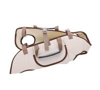 Asixxsix Harnais d'ascenseur pour Chiens, élingue de Porte-Animaux de Compagnie de Corps en Tissu Oxford, Sac pour Animaux de Compagnie, Sac à Dos D'épaule Léger Portable (L)