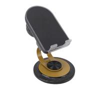 Asixxsix Haut-Parleur à Induction sans Fil, Support de Téléphone Audio avec Un Son Spatial 720 ° et Une Lumière Ambiante Multicolore, 800mAh Batterie Rechargeable