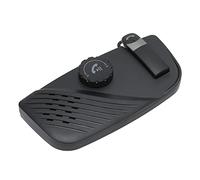 Asixxsix Haut-Parleur Bluetooth de Voiture, Bluetooth V5 0 EDR Kit de Réduction de Bruit pour Voiture, Haut-Parleur Mains Libres avec Batterie 1200 MAh, Clip Arrière en Métal pour Camions, Bus,