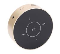 Asixxsix Haut-Parleur Bluetooth, Son 3D, 10 Heures de Lecture, Réduction du Bruit CVC, Haut-Parleur Portable avec écran Tactile, Prise en Charge SD pour Téléphone, Tablette, Ordinateur Portable