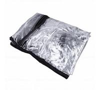 Asixxsix Housse de Pluie pour Wagon, Imperméable, Coupe-vent, Double Fermeture éclair, Couverture de Ventilation pour Wagon, Auvent Universel de avec Conception Pliable pour Camping en Plein Air,