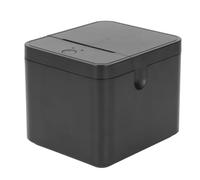 Asixxsix Imprimante de Réception Thermique de 58 Mm, Interface USB Portable à Faible Vitesse à Faible Vitesse, avec du Papier d'impression de 58 Mm, pour Les Magasins (Prise UE)
