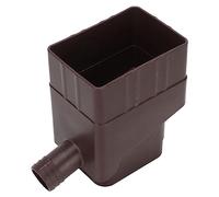 Asixxsix Inverseur de Bec de Descente, Kit de Déviateur de Baril de Pluie Universel, Système de Captage de Pluie avec Tuyau Réglable de 40 Pouces pour l'arrosage de la Pelouse et du Jardin, (Marron