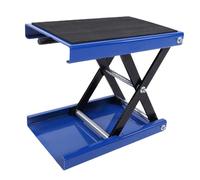 Asixxsix Jack de Levage de Motos, 1100 LB de Lifting des Ciseaux de Moto de 1100 LB avec Pont Large, 3,35-13,39 Pouces Hauteur Réglable pour Les VTT, Les Vélos de Rue et Les Motos