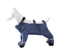 Asixxsix Jambières pour Chiens, Bottes Anti-dérapantes et imperméables pour Chien, Pantalon pour Chien Ajustable avec Protections pour Les Pieds pour la Marche, la Course, la randonnée (L)