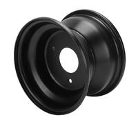 Asixxsix Jante de Roue de VTT 16x8-7, Jante de Pneu de Roue de VTT à 3 Trous, Remplacement de Moyeu de en Acier Haute Résistance pour Taotao GK110 ATK125A Quad Go Kart