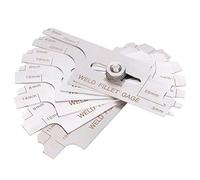 Asixxsix Jauge de Soudage à Came de Pont, Outil d'inspection de Soudage en Acier Inoxydable avec Kit de Mesure pour Canalisations de Construction Navale de Chaudières