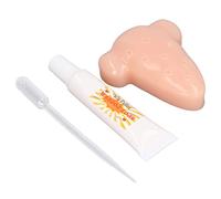 Asixxsix Jouet à Boutons Pression, Anti-Stress, Pressez Les Points Noirs pour la Relaxation, Jouet à Boutons, avec Crème et Compte-Gouttes pour Adultes, Adolescents, Enfants, Ajout de TDAH, Autisme