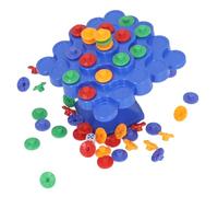 Asixxsix Jouet d'arbre d'Équilibre, Jouet à l'Empiler 'Équilibre 'Arbre, de Construction de Jeu ', éducatifs Montessori Coule