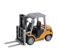 Asixxsix Jouet de Chariot élévateur télécommandé 1/64, Mini Chariot élévateur télécommandé en Plastique en Alliage de Zinc, Véhicules de Construction RC en Plastique en Alliage de Zinc