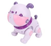 Asixxsix Jouet pour Chien Robot, Petit Chien Robot électrique télécommandé, Mignon et interactif, avec Musique et lumière, pour garçons et Filles, pour l'éducation préscolaire
