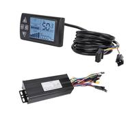 Asixxsix Kit de Contrôleur sans Ballon D'écran d'étanchéité étanche, Contrôleur de Moteur sans Balais et Panneau D'écran D'écran D'écran LCD pour Le Panneau D'écran LCD pour Modification