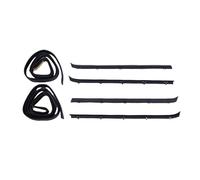 Asixxsix Kit de Coupe-froid pour Fenêtre de Porte Avant, Joints de Garniture en Feutre de Balayage de Moulure de Fenêtre, Bande de Joint de Porte Coupe-froid de Remplacement pour C1500