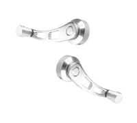 Asixxsix Kit de Manivelle D'enroulement de Poignée de Fenêtre en Alliage adapté à la Voiture Classique, Design à la Mode et Longue Durée de Vie, adapté pour (SILVER)