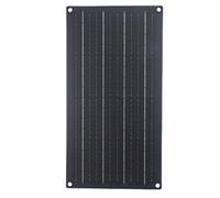 Asixxsix Kit de panneaux solaires 20W 60A, contrôleur de panneaux solaires monocristallins à haut rendement avec circuit intelligent, pour smartphones, batteries externes et batteries