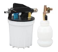 Asixxsix Kit de Purge de Frein à Air, Silencieux intégré, Accélérateur Variable au Pouce, Outil de Purge de Liquide de Frein Pneumatique, Extracteur de à Vide avec Réservoir de Collecte de 2 L pour