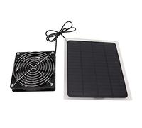 Asixxsix Kit de Ventilateur de Panneau Solaire, Ventilateur d'Échappement Étanche 10 W