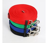 Asixxsix Laisse de Dressage Réglable pour Chien, Laissez-Vous Réfléchissante Durable de 26 Pieds pour Les Petits Animaux - Laisse Longue Anti-évasion, Laissez-Faire (Blue)