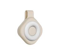 Asixxsix Lampe de Travail Magnétique à LED, Lampe de Remplissage pour Téléphone Portable, de Lecture à Clipser, Voyant D'avertissement Rouge, 6 Modes D'éclairage, Type C (Beige)