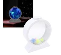 Asixxsix Lampe méduse, 7 Effets de Couleur, alimentée par USB-C, lumière LED à Changement de Couleur, Lampe d'ambiance pour la Maison, Le Bureau, décoration, Cadeaux pour Enfants (White)