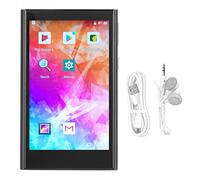 Asixxsix Lecteur MP3 avec Bluetooth et WiFi, Lecteur de Musique Portable HiFi Sound, 4 Pouces de 4 Pouces Tactile MP3 MP4 Platine, écouteurs Inclus, Longue Durée de Vie de la Batterie (Gris de Fer)