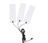 Asixxsix LED Grow Light, Haute efficacité PPFD Spectre Complet Plant Intérieur Lampe de Culture avec 3 9h 12H Timer, Économie D'énergie Lampe de Culture Hydroponique pour Le Jardin Serre (3 têtes)