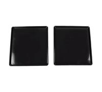 Asixxsix Lot de 2 Bacs de Rechange pour Cage pour Chien, 22,83 X 21,65 X 1,18 Pouces, Plateau Inférieur en Plastique pour Cage pour Animaux de Compagnie, Support de Déjections