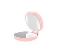 Asixxsix Lumière Magnétique pour Selfie avec Miroir, Anneau Lumineux LED à 360 ° pour Selfie, Téléphone, beauté Magnétique, Lumières Selfie pour Photographie, Vlogs, Maquillage, (Pink)