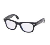 Asixxsix Lunettes intelligentes IA, Traduction en Temps réel, réglage Facile du Volume,Lunettes Bluetooth intelligentes avec intégration IA et système Audio intégré pour Les Voyages