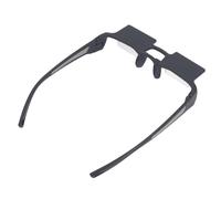 Asixxsix Lunettes Paresseuses, Lunettes à Prisme à 90 Degrés pour S'allonger, Lire, Regarder la Télévision avec Cadre en ABS Léger et Verre Optique Transparent, Horizontales