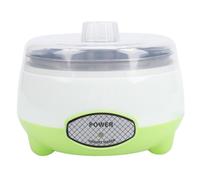 Asixxsix Maker de Yaourt, Machine Automatique en Acier Inoxydable avec un Contrôle de Température Constant, Bol Intérieur en Acier Inoxydable, pour le Yogourt à la Maison (Plug UE 220V)
