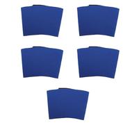 Asixxsix Manche de Tasse à café, 5pcs Supporters de Tasse de Pouces D'isolant en Néoprène Réutilisables avec Conception de Fixation de Boucle pour thé à café Hot Beverages (Blue 69x38x35cm /