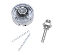Asixxsix Mandrin de Tour, Ensemble de Mini Mandrins de Tour en Acier allié à Centrage Automatique à 3 Mâchoires, Accessoires de Mini avec Serrage et Rotation Stables pour les Projets de Menuiserie,