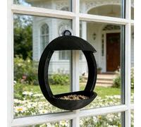 Asixxsix Mangeoire à Oiseaux de Fenêtre pour L'Extérieur, Station d'alimentation pour Oiseaux Suspendue Montée sur Fenêtre, e, Nichoir Extérieur pour Observer Les, Cadeau