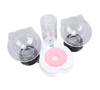 Asixxsix Mangeoire pour Chien, Distributeur Automatique de Nourriture pour Chat 3 en 1, Distributeur d'eau pour Animaux de Compagnie avec Bols de Grand Diamètre et Bouteille Transparente pour