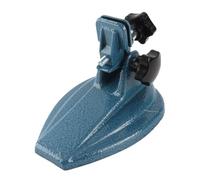 Asixxsix Micrometer Bracket Pedestal, Fonte, Bleu, Base Stable | Support de micromètre, Base en fonte, socle bleu, outil de mesure d\'atelier, support de jauge de diamètre extérieur