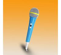 Asixxsix Microphone pour Enfants, Microphone Filaire à Large Plage Dynamique Haute sensibilité, Dynamique avec Matériau Non Toxique, Conception Portable pour Ordinateurs, Machines à Histoires, (Blue)