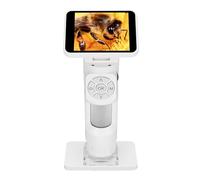 Asixxsix Microscope numérique LCD pour Enfants et Adultes, 2.8in écran 1080P vidéo Portable USB loupe, Prévenir Shake Kit de Microscope Portable avec 8 lumières LED réglables