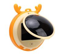 Asixxsix Microscope pour Enfants, Microscope Numérique Portable avec Double Objectif et 7 Lumières LED Réglables, Portable pour Enfants âgés de 3 à 12 Ans