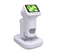 Asixxsix Microscope pour Les Enfants, 1080p HD 1600x Miniscope Numérique Portable avec 2,0 "Écran, Pocket Microscope Education Toys Cadeaux, Toy Science, Toys des Cadeaux d'anniversaire