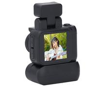 Asixxsix Mini Caméra DV, Caméra de Pouce 2MP 1080P, Caméra de Vlogging, Lampe Flash, Caméra d'action de Photographie Compacte, Micro Caméra Vidéo pour Webcam, Casque de