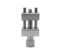 Asixxsix Mini étau D'établi en Acier Inoxydable, Pince de Table de Précision avec Mâchoires Plates à Ressort et Ouverture de 20 Mm pour la Réparation de Modèles de Bijoux Artisanaux