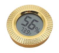 Asixxsix Mini Hygrométre Numérique, Thermomère d'Intérieur, LCD Moniteur Numérique, Boîte à Cigarres, Jauge Électronique de Température et d'humidité, Thermométre 'Idérieur