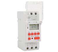 Asixxsix Minuterie Hebdomadaire 12V DC 30A avec Écran LCD, Programmation