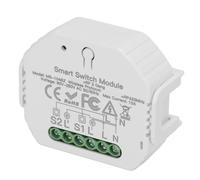 Asixxsix Module Interrupteur Variateur Intelligent, Contrôle par | Conception à montage dissimulé, commutateur à distance , fonctionne avec la voix, pour les lumières intérieures
