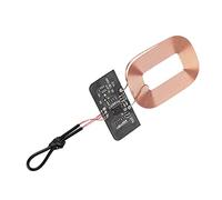 Asixxsix Module Récepteur de Chargeur DIY Charge sans Fil Standard, Circuit imprimé certifié CE/FCC, Large compatibilité, Protection Contre Les Surtensions, pour Les Téléphones Standards